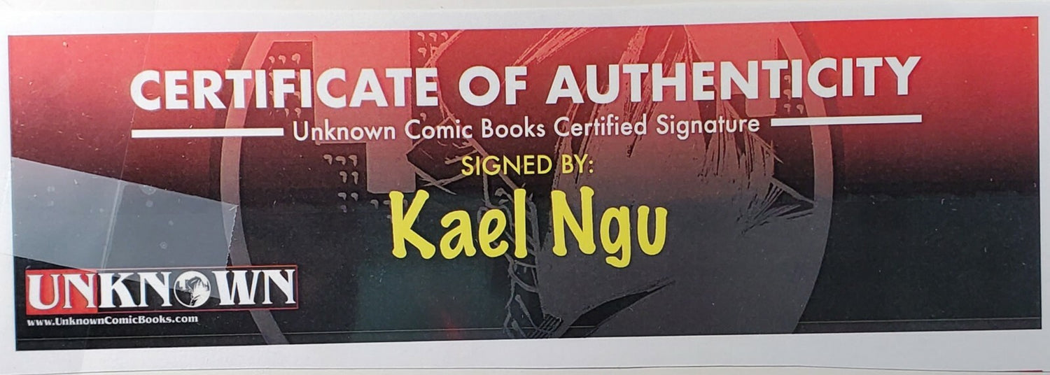 🔥Giant X-Men Jean Grey & Emma Frost #1 SIGNED BY Kael Ngu W/ COA VIRGIN C2E2