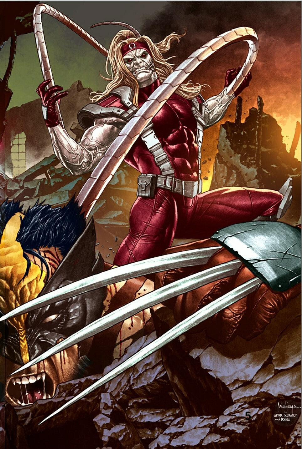 🔥WOLVERINE #4 & 5 MICO SUAYAN VIRGIN VARIANT CONNECTING 🔥 X-MEN X-23 C2E2 #25