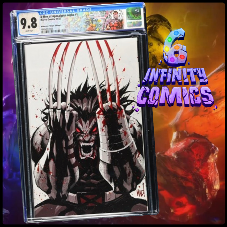 X-MEN OF APOCALYPSE ALPHA #1 🔥 1:200 JOE MADUREIRA SPOT COLOR VIRGIN VARIANT