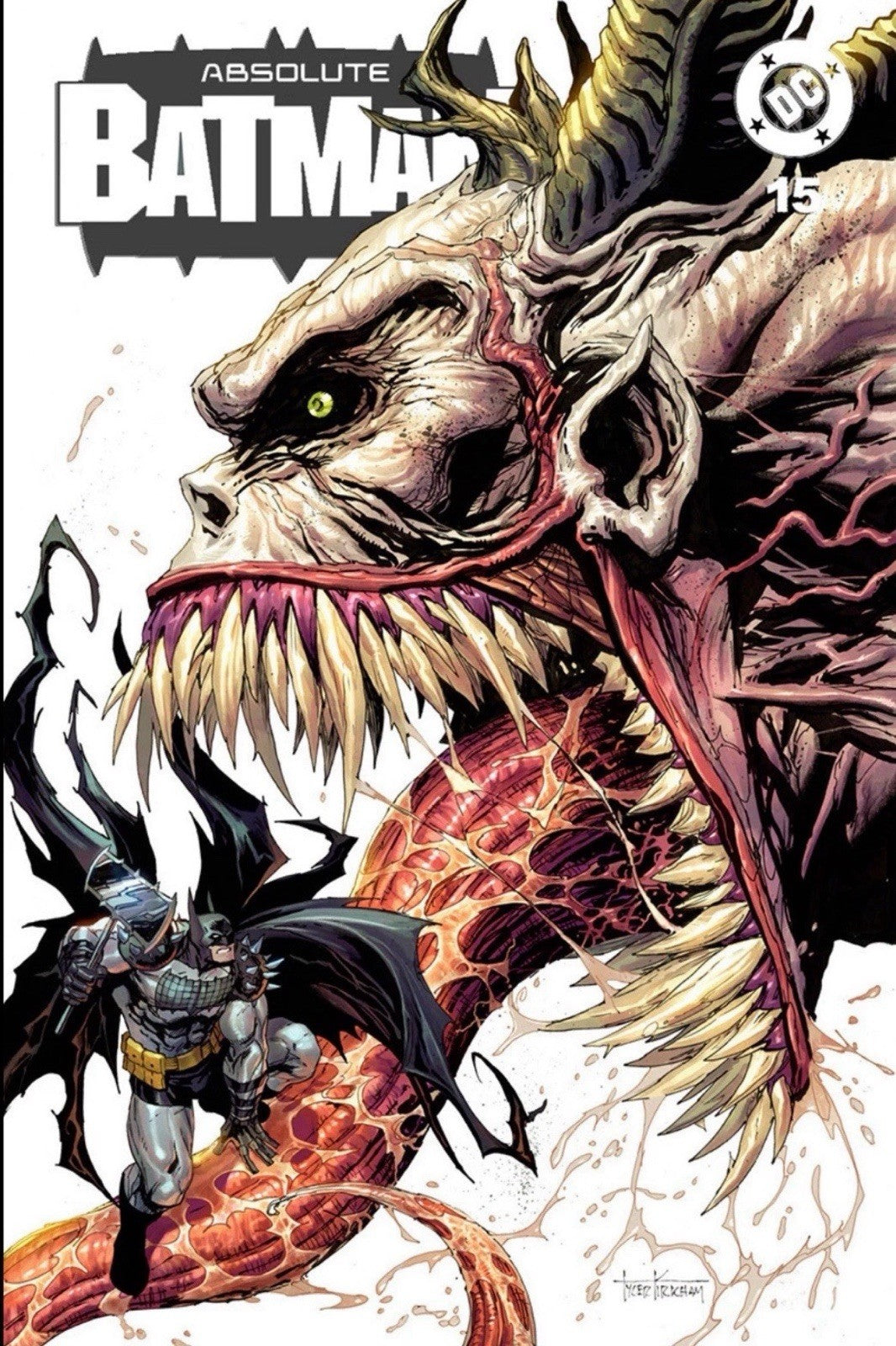 [FREE TRADE] ABSOLUTE BATMAN #15 🔥 TYLER KIRKHAM TRADE  VARIANT 🔥  1ST JOKER