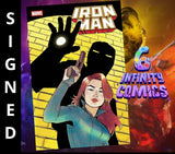 IRON MAN #1 🔥 ANNIE WU FORESHADOW VARIANT SIGNED BY JOSH WILLIAMSON
