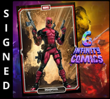 WADE WILSON: DEADPOOL #1 🔥 CLAYTON CRAIN VARIANT SIGNED BY BEN PERCY -TOPLOADER