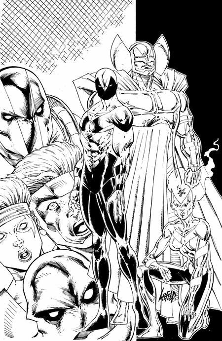 YOUNGBLOOD #1 🔥 (2025) 2ND PRINT CVR C INC 1:10 LIEFELD B&W VIRGIN VARIANT NM+