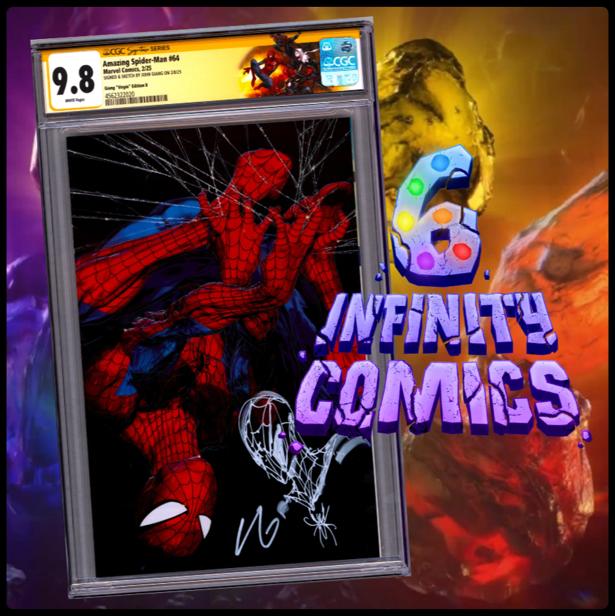 AMAZING SPIDER-MAN 64 CGC 9.8 SS🔥SIGNED & REMARKED BY JOHN GIANG - MEGACON  LTD