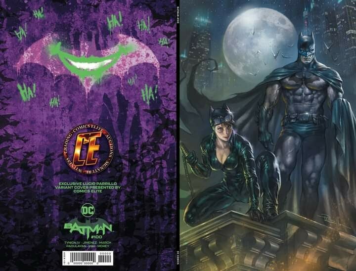🦇 🔥 Batman #100 Parrillo exclusive TRADE + VIRGIN PREORDER