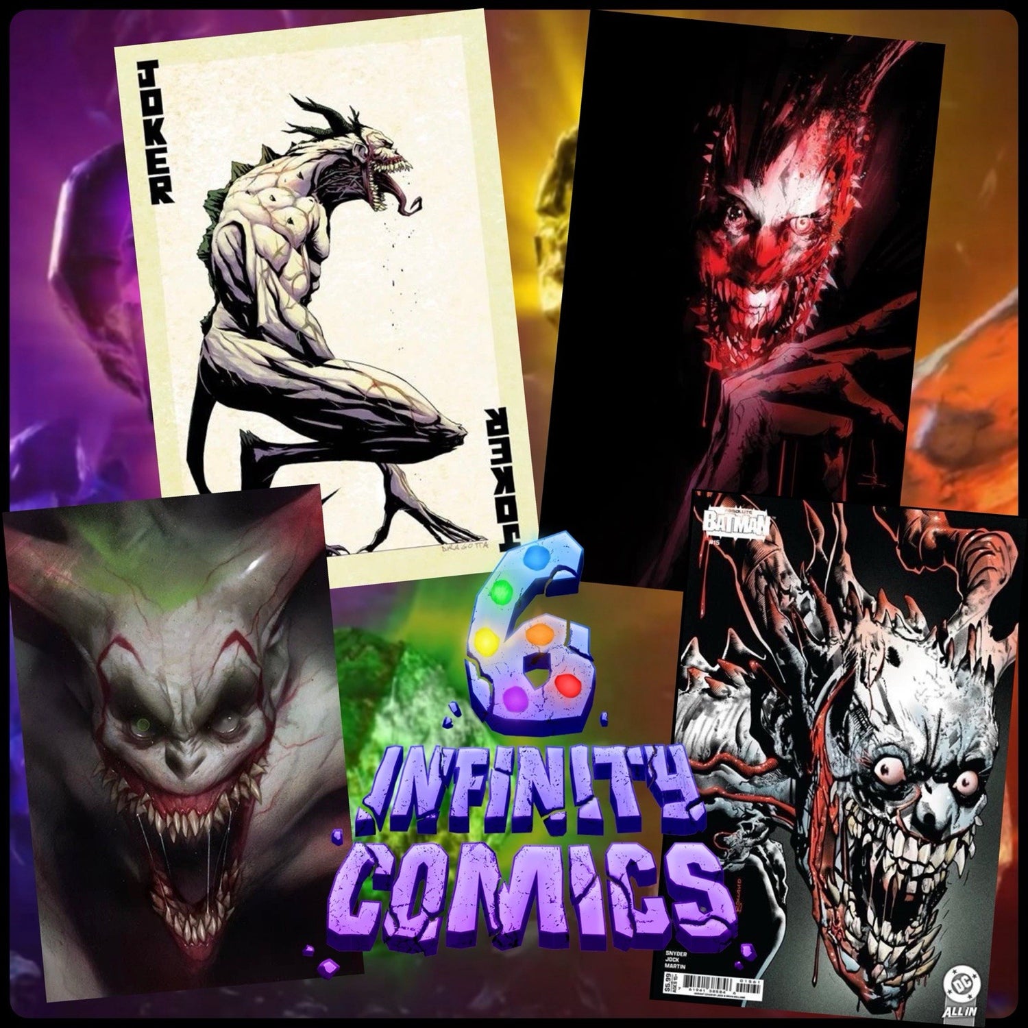 [4 PACK] ABSOLUTE BATMAN #15 🔥4 VARIANT DRAGOTTA JOCK OLIVER BOLLAND