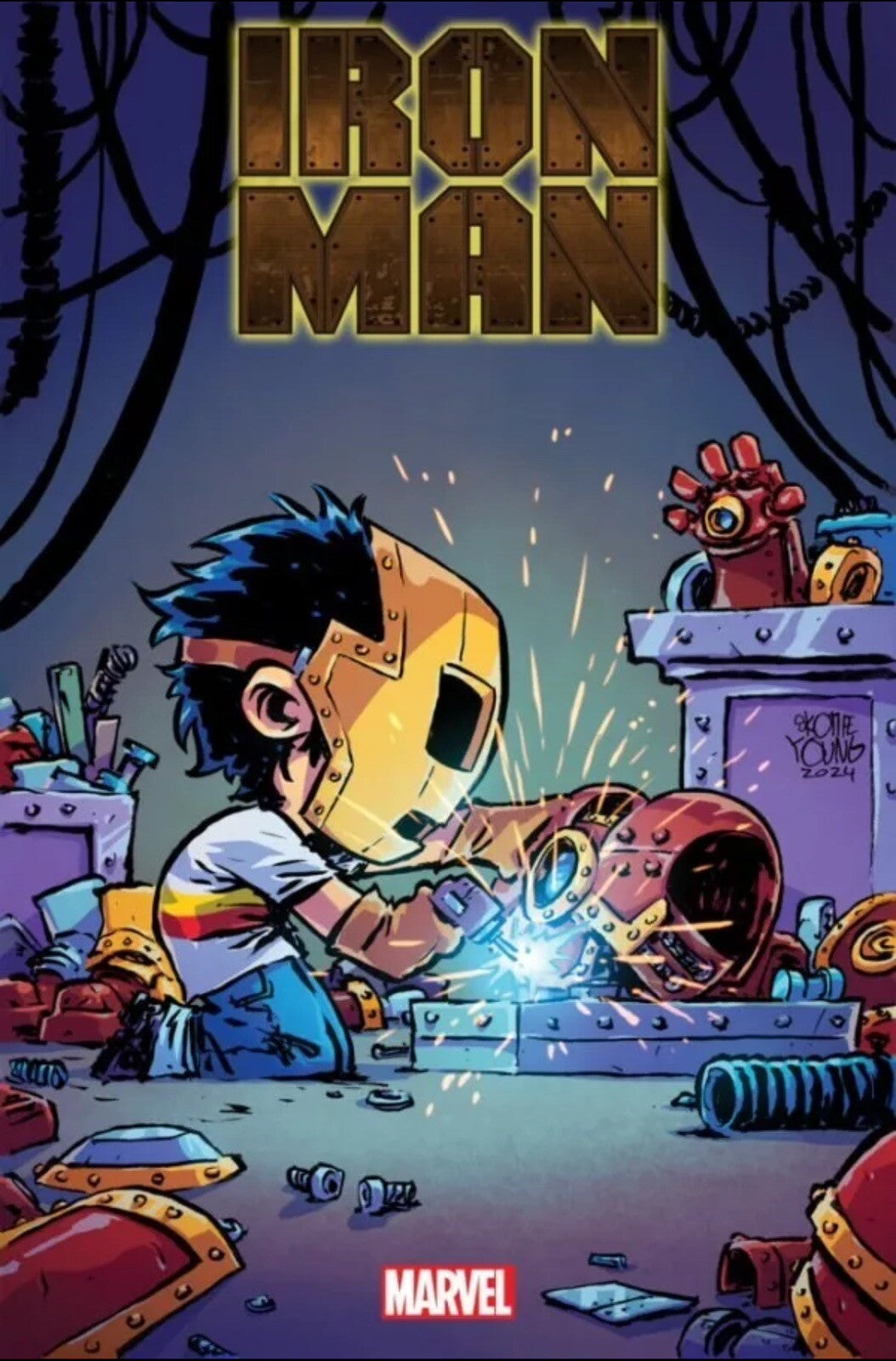 IRON MAN #1 JTC CHRISTOPHER YOUNG [2 PACK]