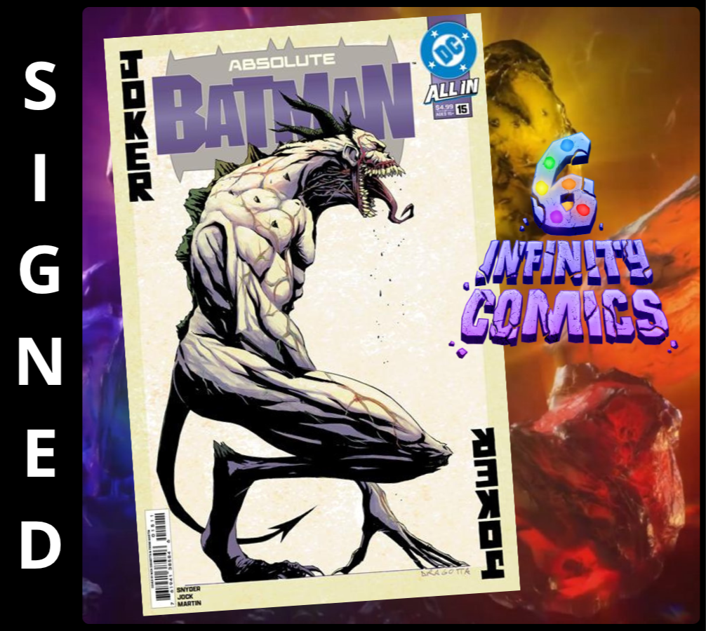 ABSOLUTE BATMAN #15 🔥 CVR A SIGNED BY NICK DRAGOTTA