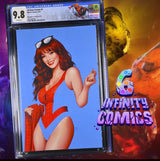 ALL-NEW VENOM #5 CGC 9.8 🔥 JOHN TYLER CHRISTOPHER MJ BLUE NEGATIVE SPACE VIRGIN