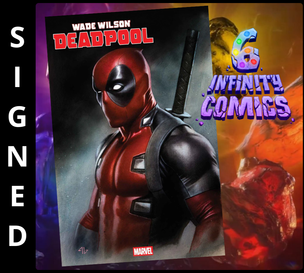 WADE WILSON: DEADPOOL #1 🔥 ADI GRANOV VARIANT SIGNED BY BEN PERCY -TOPLOADER