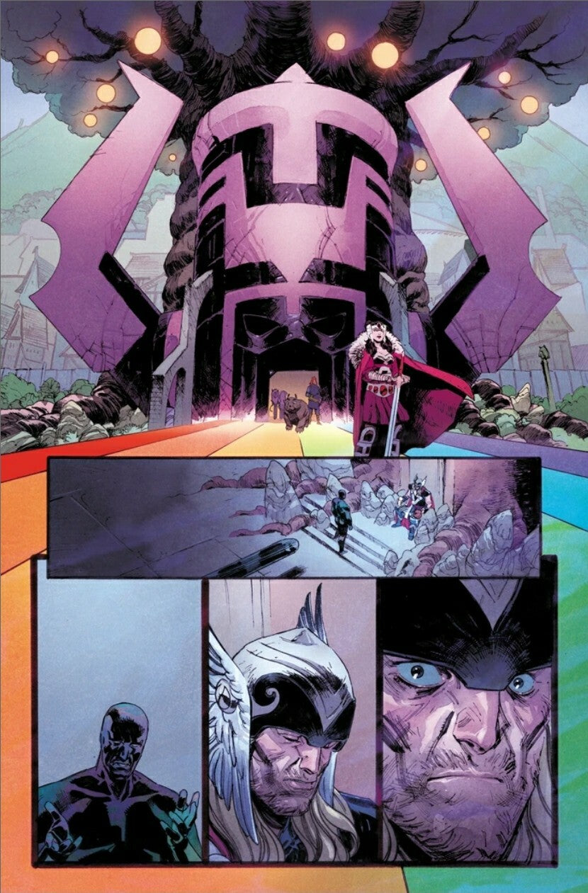 THOR #6 2ND PRINT KLEIN VARIANT BLACK WINTER 🔥