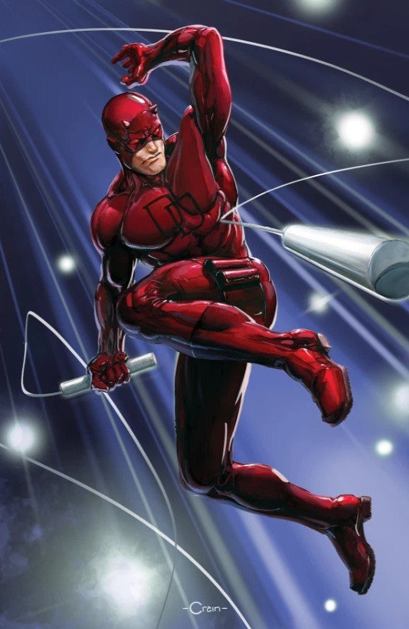 DAREDEVIL/PUNISHER: THE DEVIL'S TRIGGER #3 🔥 CLAYTON CRAIN VIRGIN VARIANT 1:50