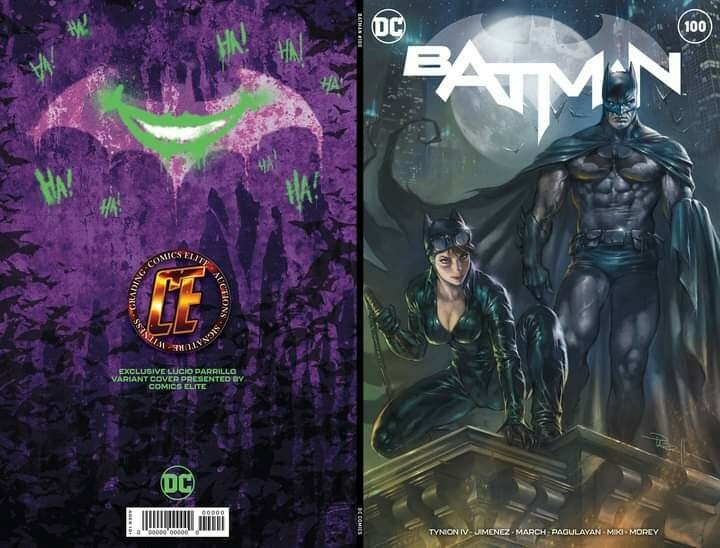 🦇 🔥 Batman #100 Parrillo exclusive TRADE + VIRGIN PREORDER
