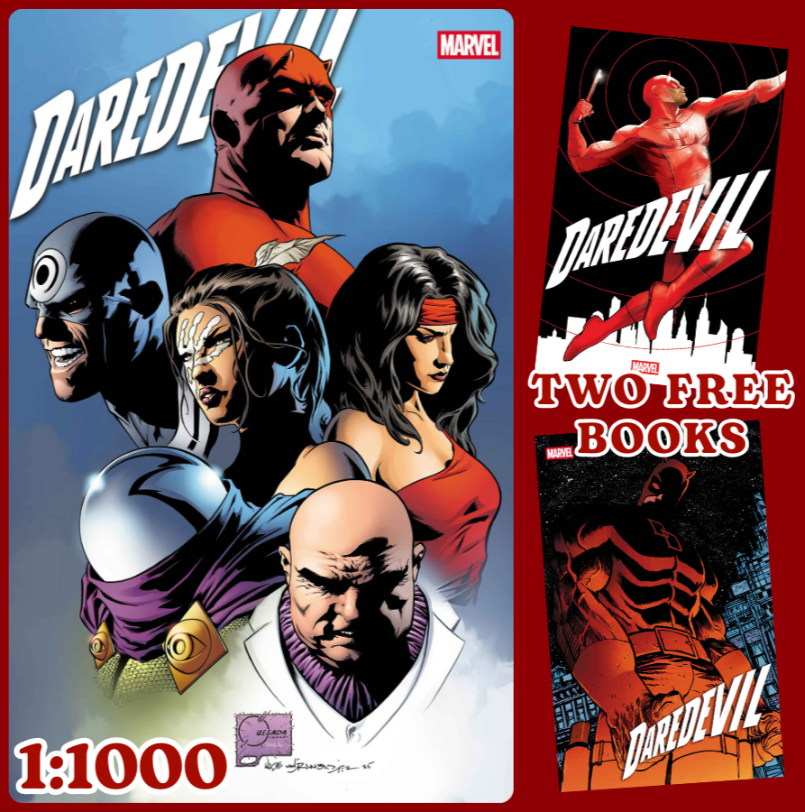 DAREDEVIL #1 🔥  1:1000 JOE QUESADA VARIANT 2026