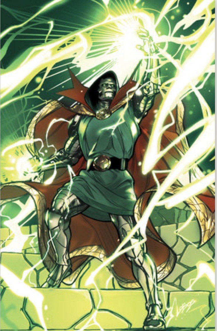 [2 FREE] ONE WORLD UNDER DOOM #6 PABLO VILLALOBOS 1:50  VIRGIN VARIANT‼️🔥