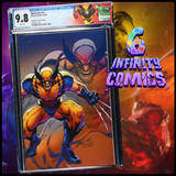 WOLVERINE #12 CGC 9.8 🔥 1:100 J. S. CAMPBELL JUST SPECTACULAR COLLECTION VIRGIN