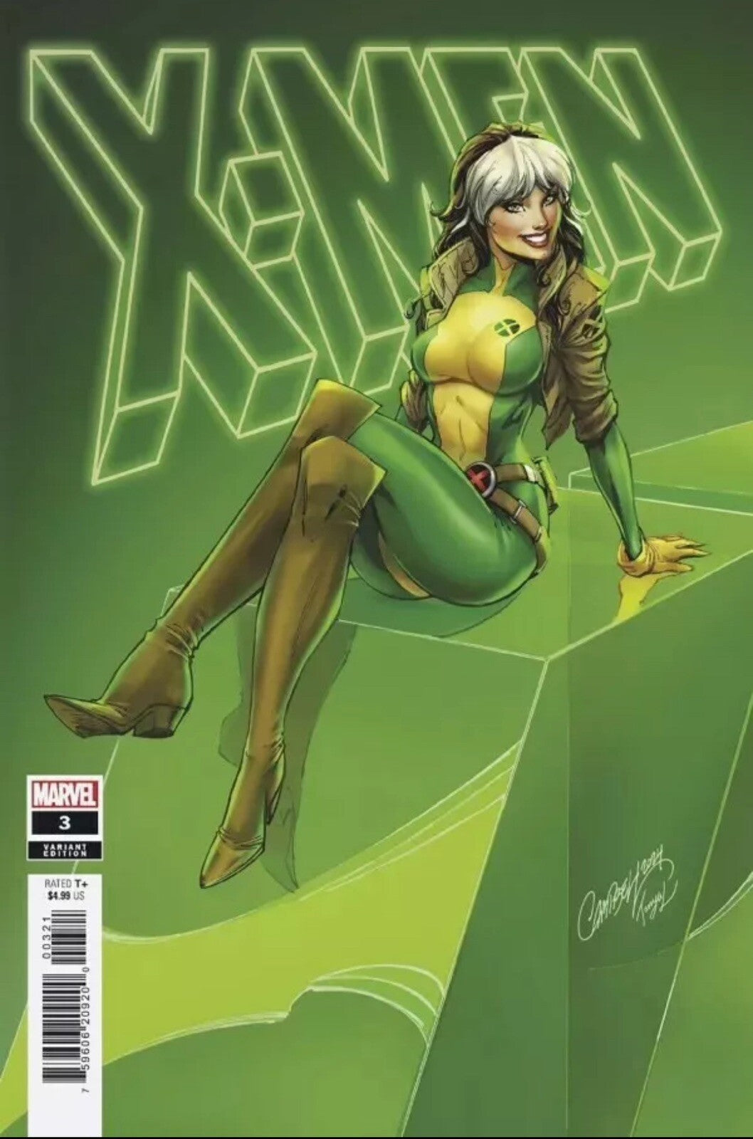 🔥🚨 [4 Pack] X-Men #3 J. Scott Campbell Rogue PRESALE 8/28 🔥