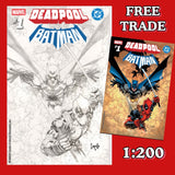 Incentive, Deadpool, Deadpool/Batman, Batman, Marvel Universe, Marvel, DC, Greg Capullo, 1:200