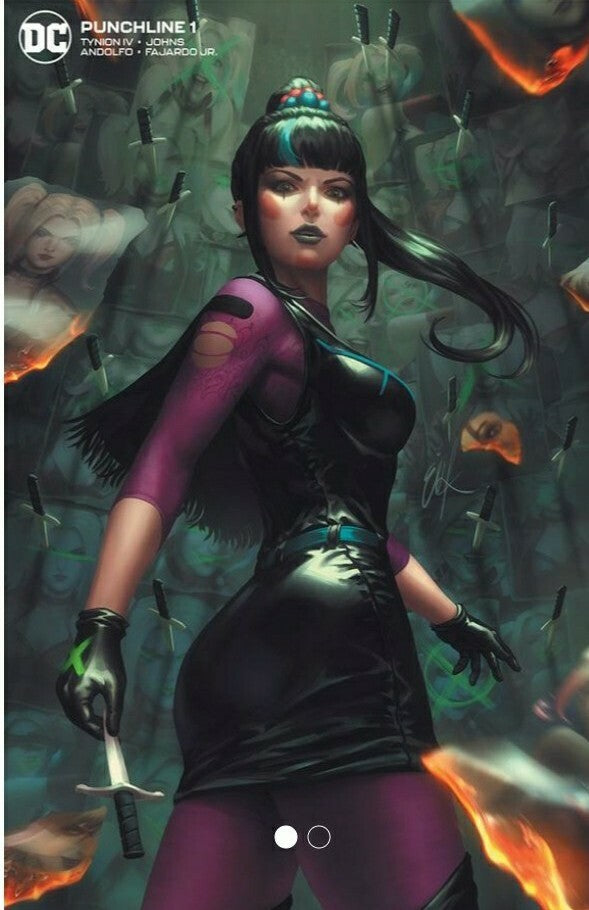 🤡 🔥 Punchline #1 EJIKURE & Nakaya minimal variant 🔥  Joker batman parrillo