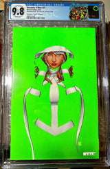 Uncanny X-Men #21, 9.8 CGC, SDCC 2019 JTC Rogue Negative  Artist proof #258/300