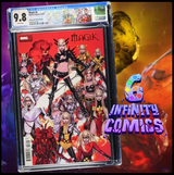 MAGIK #8 CGC 9.8 🔥 1:25 RUSSELL DAUTERMAN VARIANT CUSTOM X-MEN LABEL