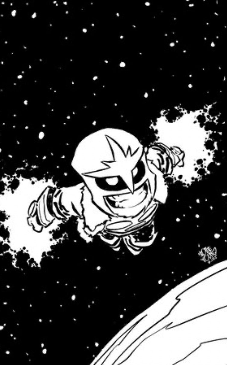 IMPERIAL #1 SKOTTIE YOUNG B&W 1:25 VIRGIN VARIANT