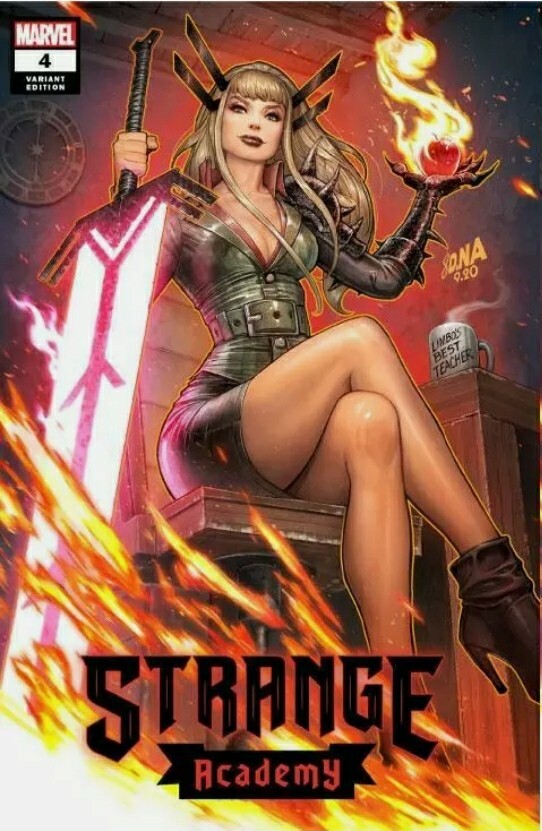 STRANGE ACADEMY #4 (DAVID NAKAYAMA EXCLUSIVE TRADE VARIANT) COMIC MARVEL