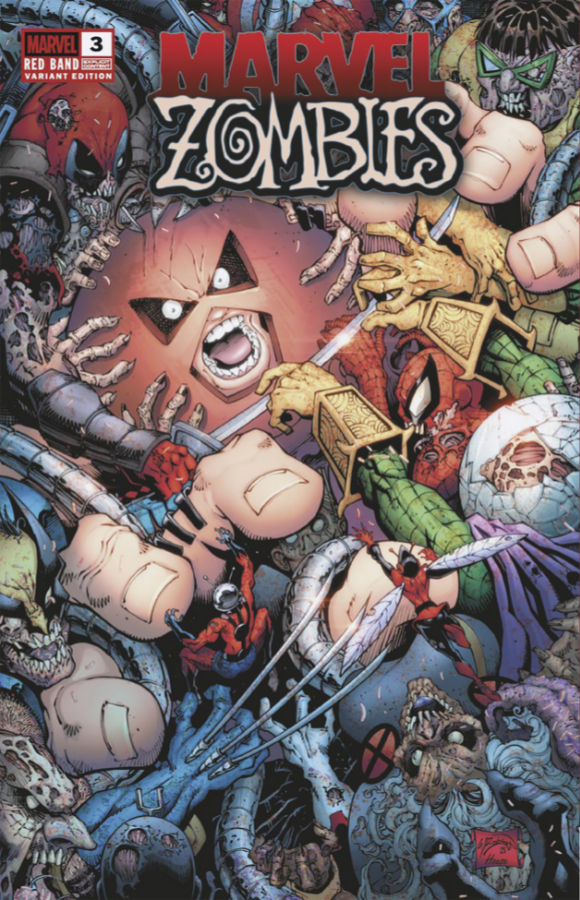 MARVEL ZOMBIES: RED BAND #3 🔥 WILL ROBSON VARIANT [POLYBAGGED] 1:25