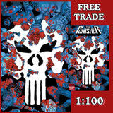 PUNISHER: RED BAND #1 FRANK MILLER [1:100] VIRGIN VARIANT Polybagged🔥TOPLOADER