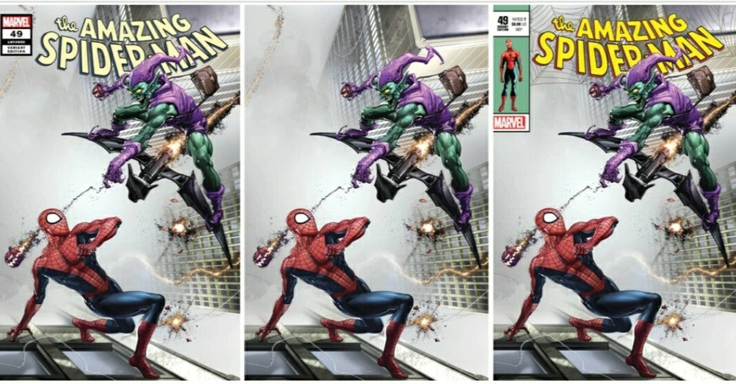 🔥🕸️ Amazing Spider-man #49 Clayton Crain 🕸️Lim homage McFarlane