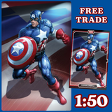 CAPTAIN AMERICA #7 🔥 1:50 CLAYTON CRAIN VIRGIN VARIANT