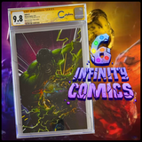 HULK #1 SS CGC 9.8 🔥 BLACK FLAG SIGNED BY CLAYTON CRAIN VIRGIN