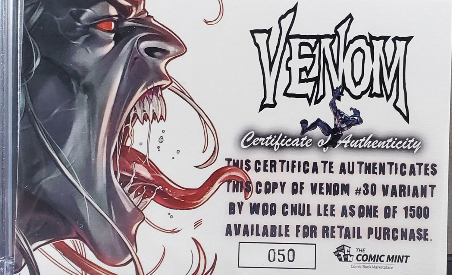 🔥🚨 Venom 30 CGC 9.8 2x signed by Cates & Stegman Chul Lee w COA Venom 3 Homage
