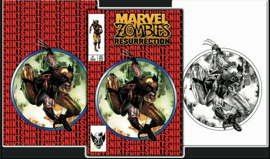 🔥Marvel Zombies Resurrection 1  Mico ASM 300 McFarlane Wolverine  C2E2