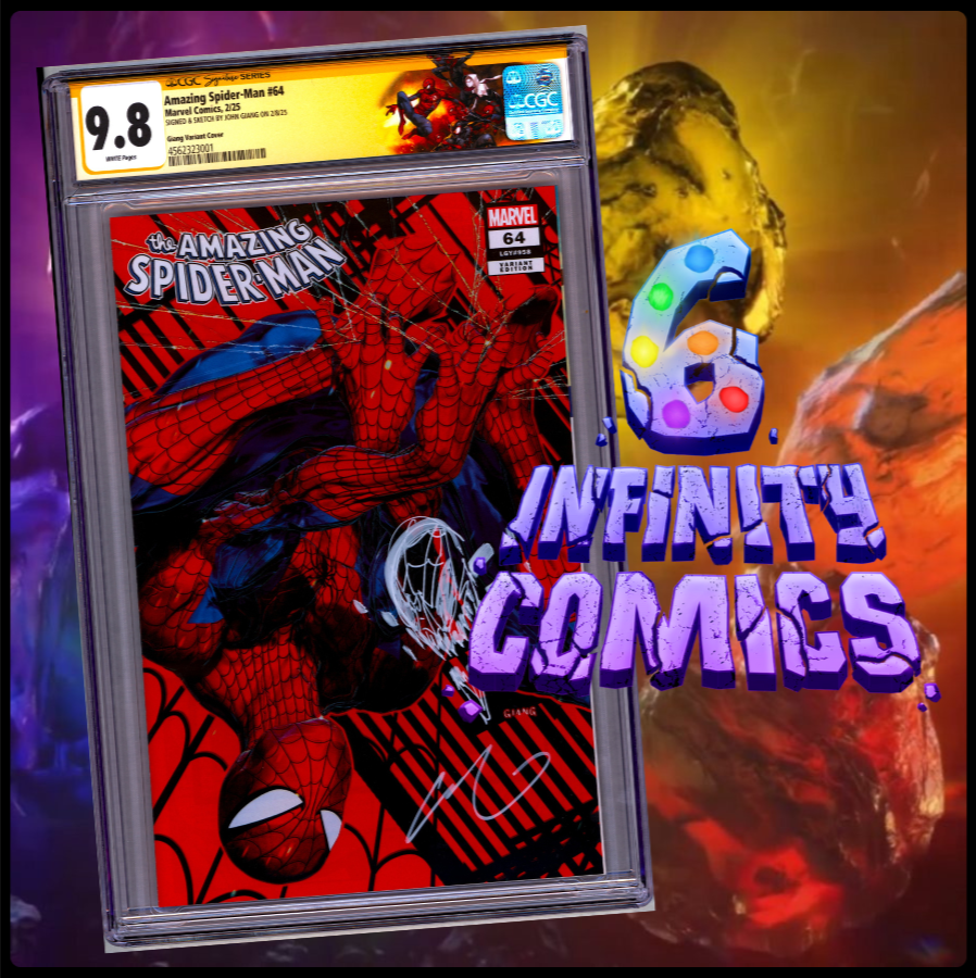AMAZING SPIDER-MAN #64 CGC 9.8 SS 🔥 SIGNED AND REMARKED BY JOHN GIANG