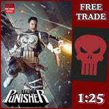 PUNISHER RED BAND #4 BARENDS 1:25 RATIO RED BAND VARIANT 🔥‼️
