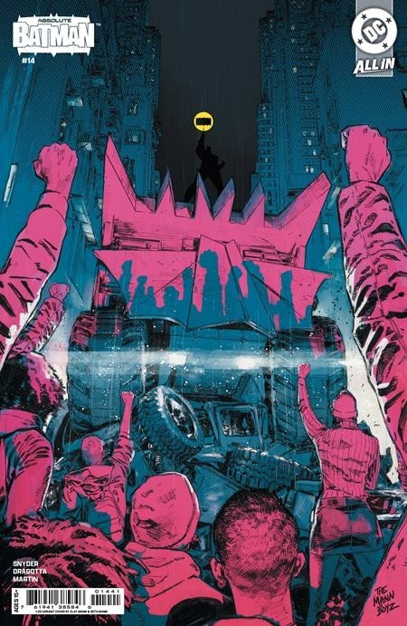 ABSOLUTE BATMAN #14 🔥 CVR D INC 1:25 CLAY MANN & SETH MANN CARD STOCK VARIANT