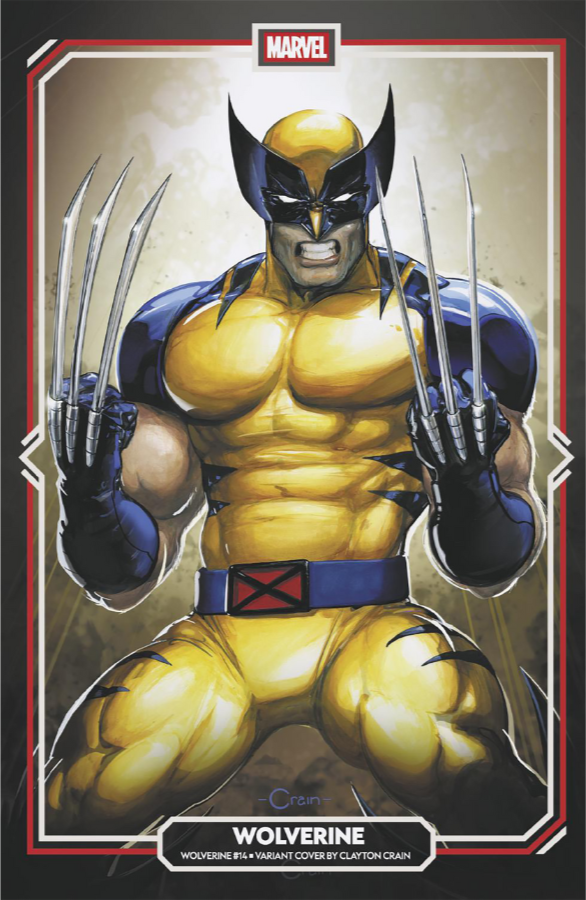 WOLVERINE #14 🔥 CLAYTON CRAIN 1:50 VIRGIN VARIANT