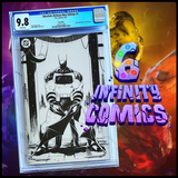 ABSOLUTE BATMAN #1 NOIR EDITION 🔥 CGC 9.8 BY SCOTT SNYDER MINIMAL TRADE COVER