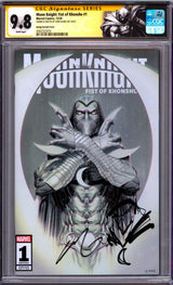 MOON KNIGHT: FIST OF KHONSHU #1 SS CGC 9.8 JOHN GIANG SIGNED & REMARKED🔥