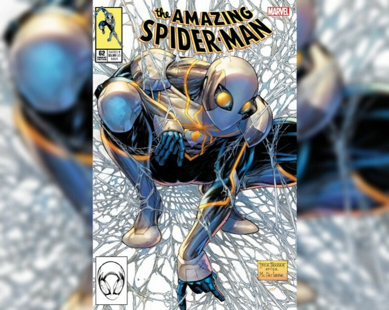 🔥🚨 AMAZING SPIDER-MAN 62 TRADE KIRKHAM McFarlane Homage Torment New Costume 61