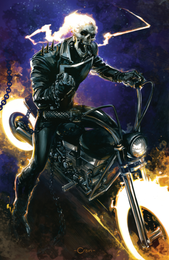 SPIRITS OF VIOLENCE #4 🔥 CLAYTON CRAIN VIRGIN VARIANT 1:50