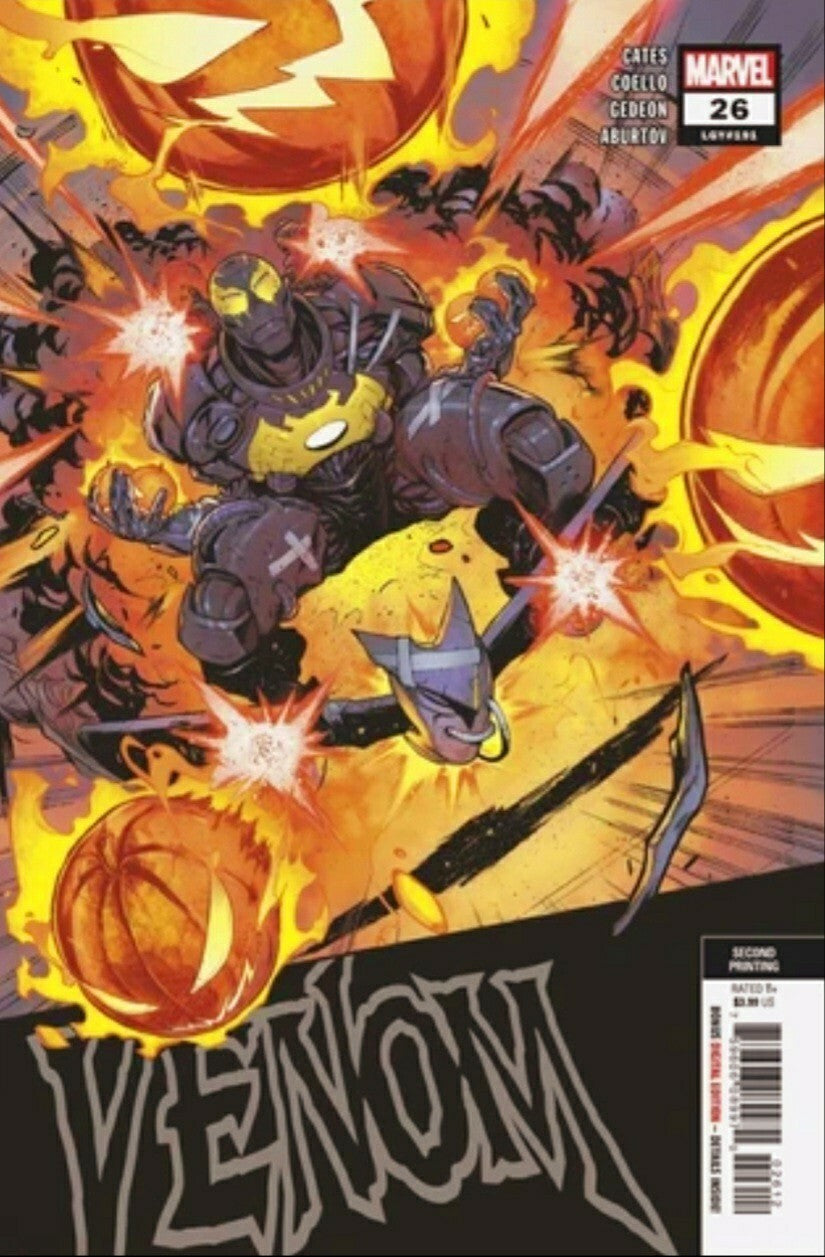 🔥🕸️VENOM 26 COELLO 2nd PTG 🔥VIRGIN TRADE 1st NEW CHARACTER  Crain