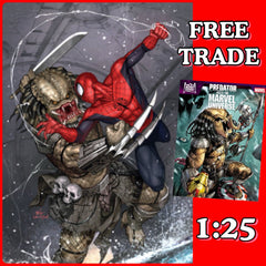 INHYUK LEE, predator kills the marvel universe, 1:25 variant, free trade