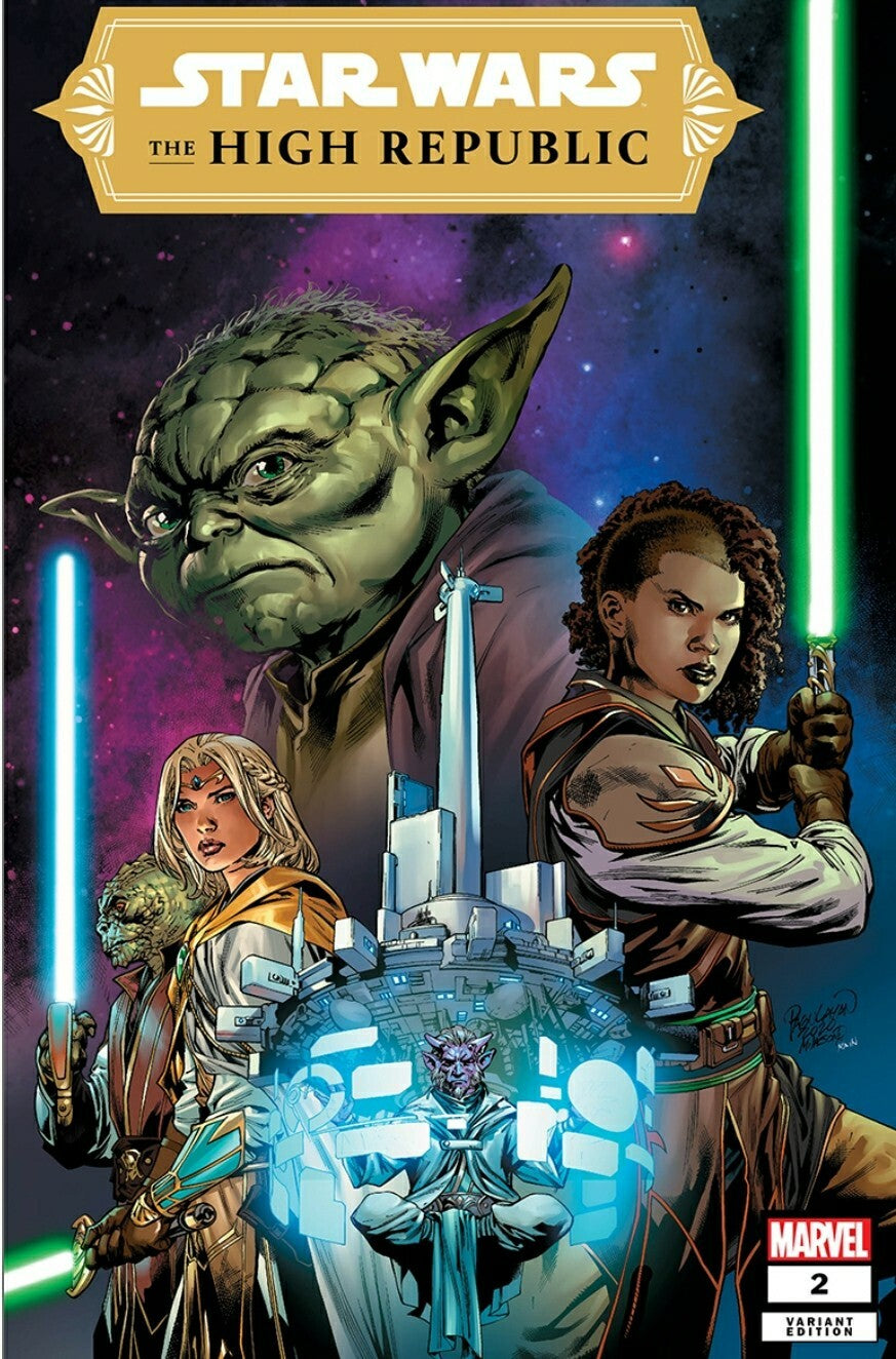 🔥🚨 STAR WARS HIGH REPUBLIC #2  Carlos Pagulayan NM crain skan