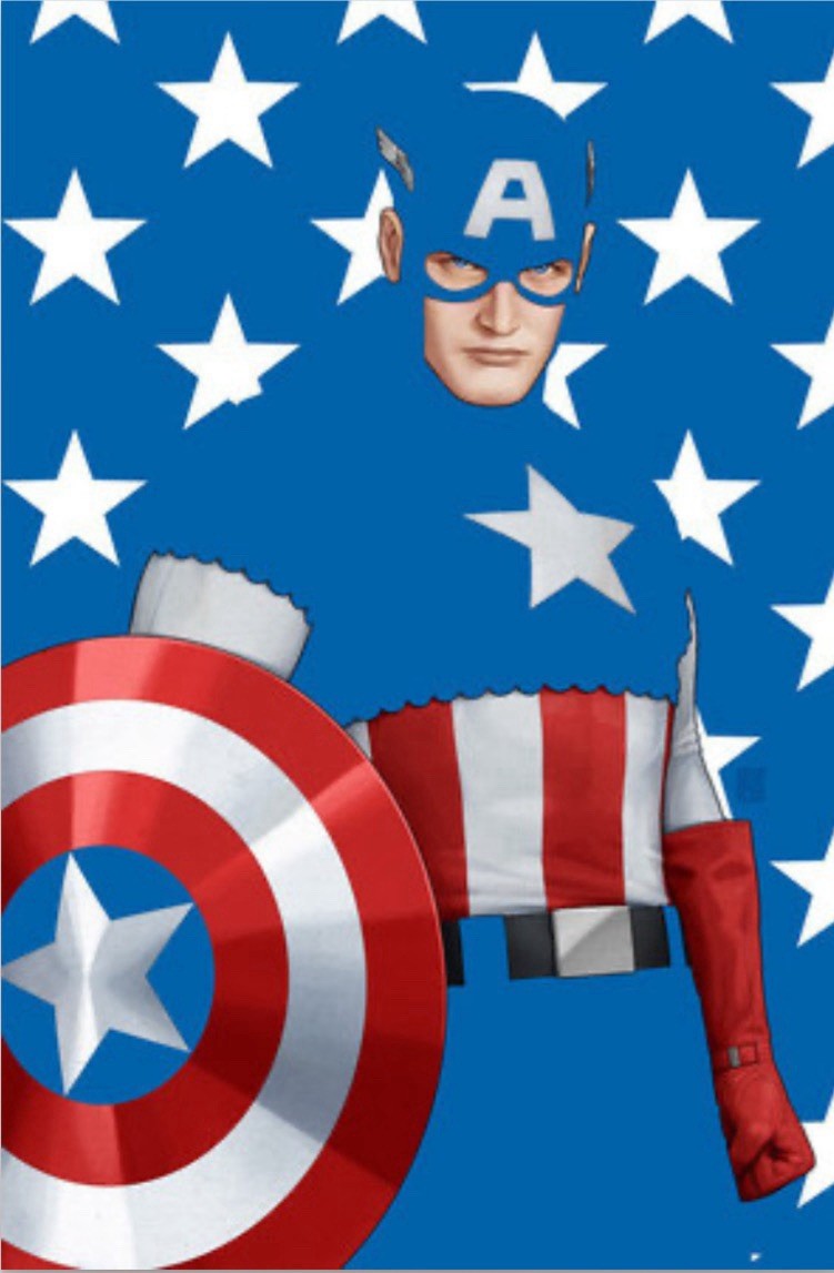 CAPTAIN AMERICA #2 JTC 1:25 2ND PRINT JOHN TYLER CHRISTOPHER VIRGIN VARIANT