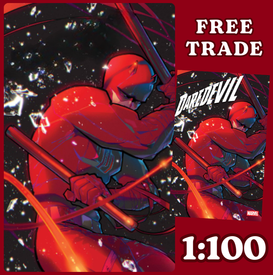 DAREDEVIL #1 🔥 1:100 ROSE BESCH VIRGIN VARIANT 2026