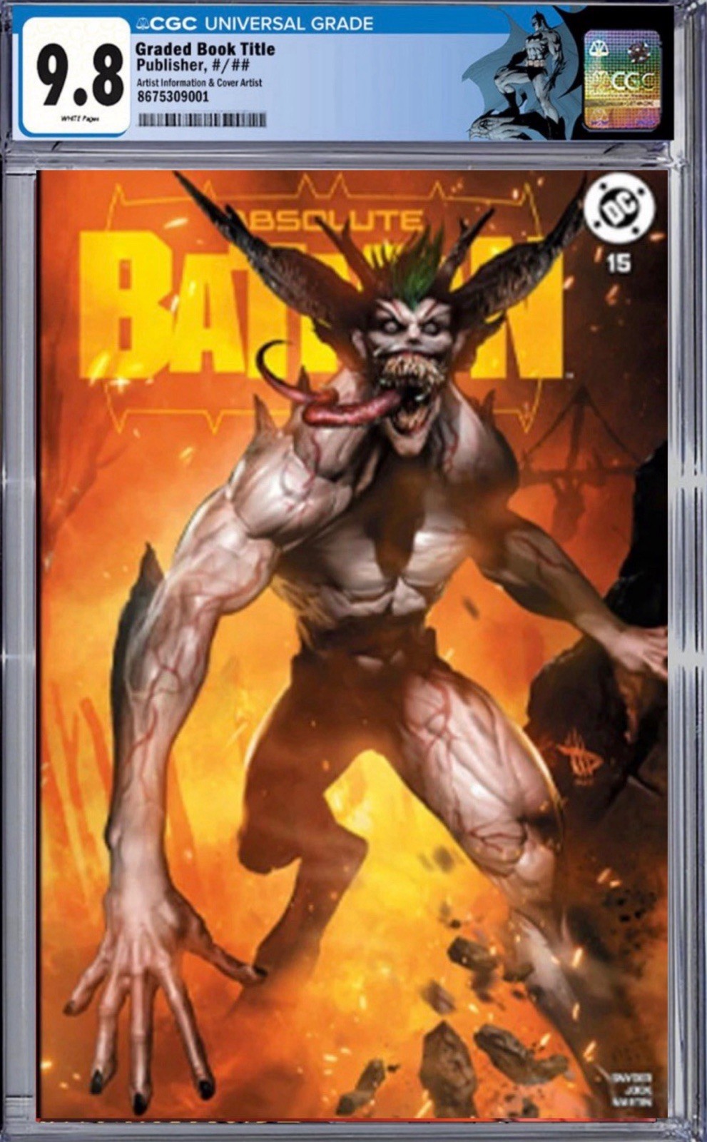 Absolute Batman #15 | Dave Wilkins Exclusive Trade Variant | PRE-SALE |🔥