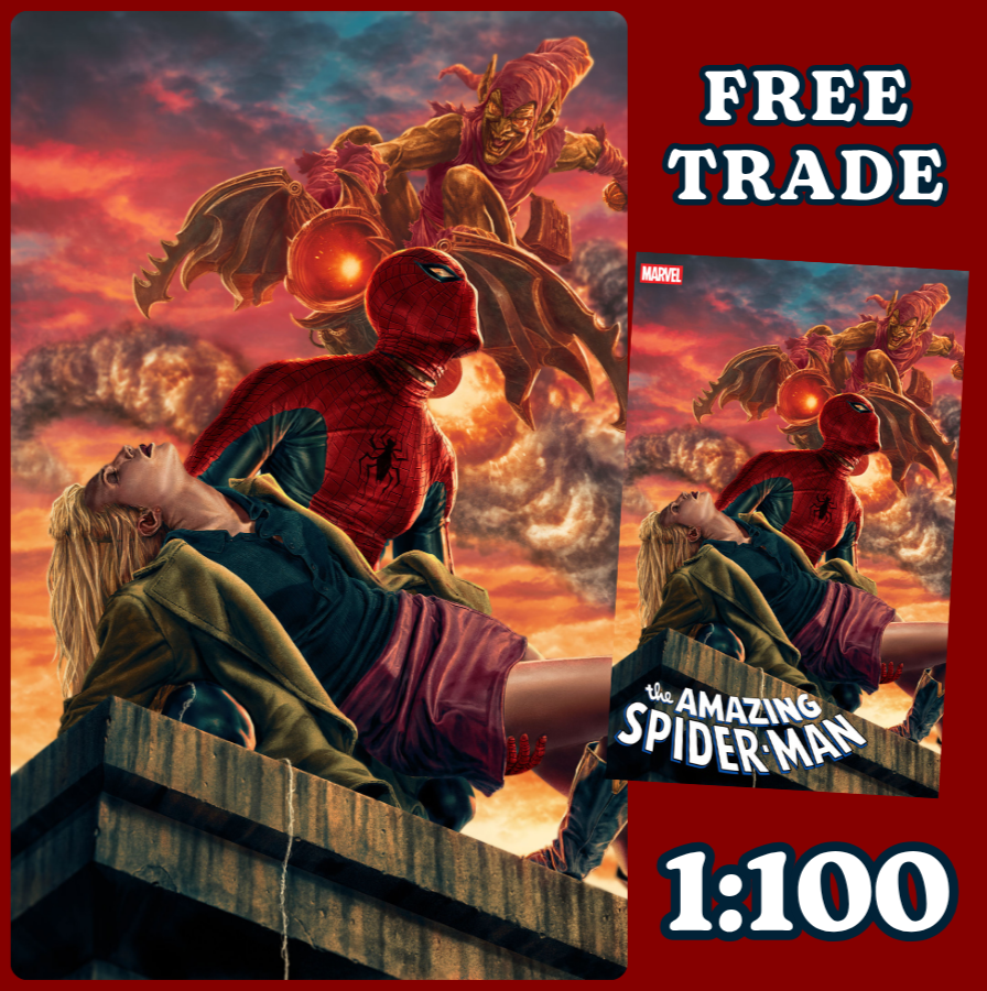 AMAZING SPIDER-MAN #18 🔥 LEE BERMEJO AMAZING VISIONS VIRGIN VARIANT 1:100