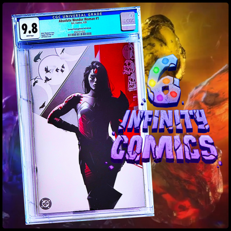 ABSOLUTE WONDER WOMAN #1 FOIL 🔥 CGC 9.8 - JEFF DEKAL VARIANT